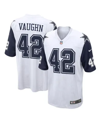 Men's Nike Deuce Vaughn White Dallas Cowboys Alternate Game Jersey