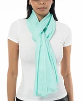 On 34th Women's Soft Sheen Fringe-Trim Scarf, Created for Macy's