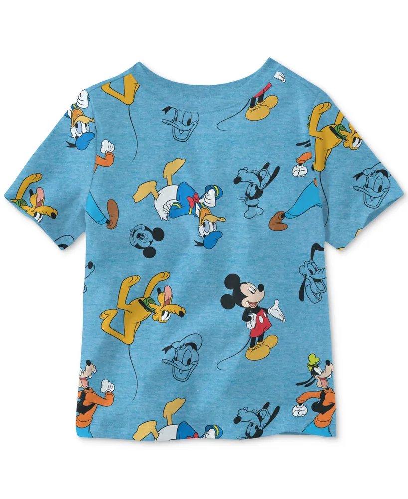 Disney Little Boys Mickey Mouse Printed Crewneck T-Shirt