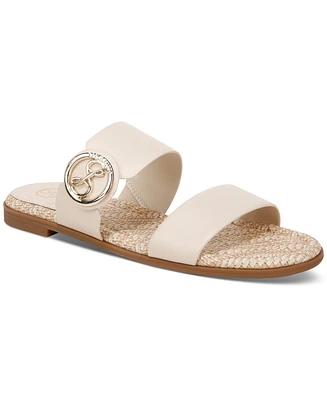 Sam and Libby Women's Tamora Double Band Slide Flat Sandals