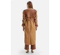 Nocturne Women's Double-Breasted Trench Coat