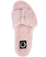 Journee Collection Women's Shadow Faux Fur Slide Slipper