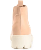 Journee Collection Women's Rorke Lug Sole Stretch Gore Ankle Booties