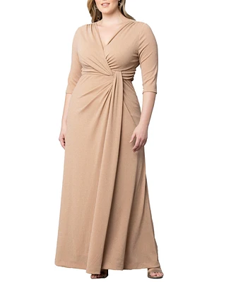 Kiyonna Plus Romanced by Moonlight Long Gown