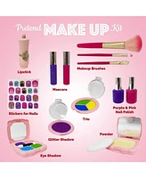 The New York Doll Collection Pretend Play Makeup Set - 13 Pcs Set