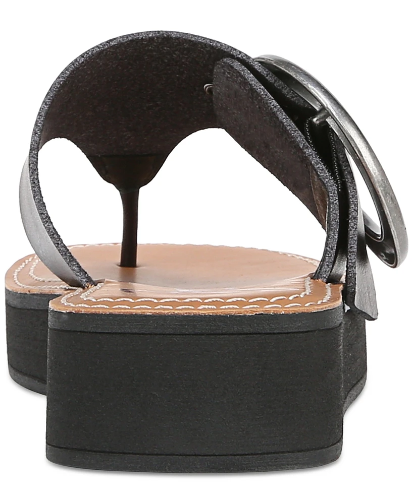 Zodiac Women's Jadon T-Strap Buckled Slip-On Sandals
