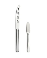 Year & Day 2-Pc Cheese Knife Set