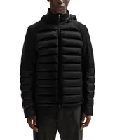 Boss by Hugo Men's Detachable Hood Water-Repellent Jacket