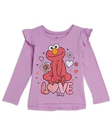 Sesame Street Elmo Girls 2 Pack T-Shirts Infant