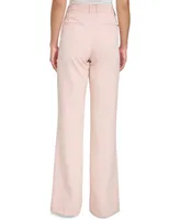 Dkny Petite Front Seamed Wide-Leg Pants