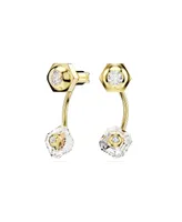 Swarovski Mixed Cuts, White, Gold-Tone Numina Earring Jackets