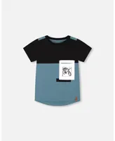 Boy Color block T-Shirt Black - Toddler|Child