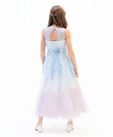 Rare Editions Big Girls Ombre Maxi Party Dress