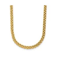 18k Yellow Gold Wheat Necklace