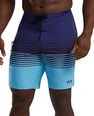 Tyr Men's Mobius Color Block Performance 9" Board Shorts