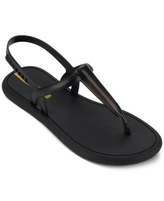Ipanema Glossy Casual Flat Thong Sandals