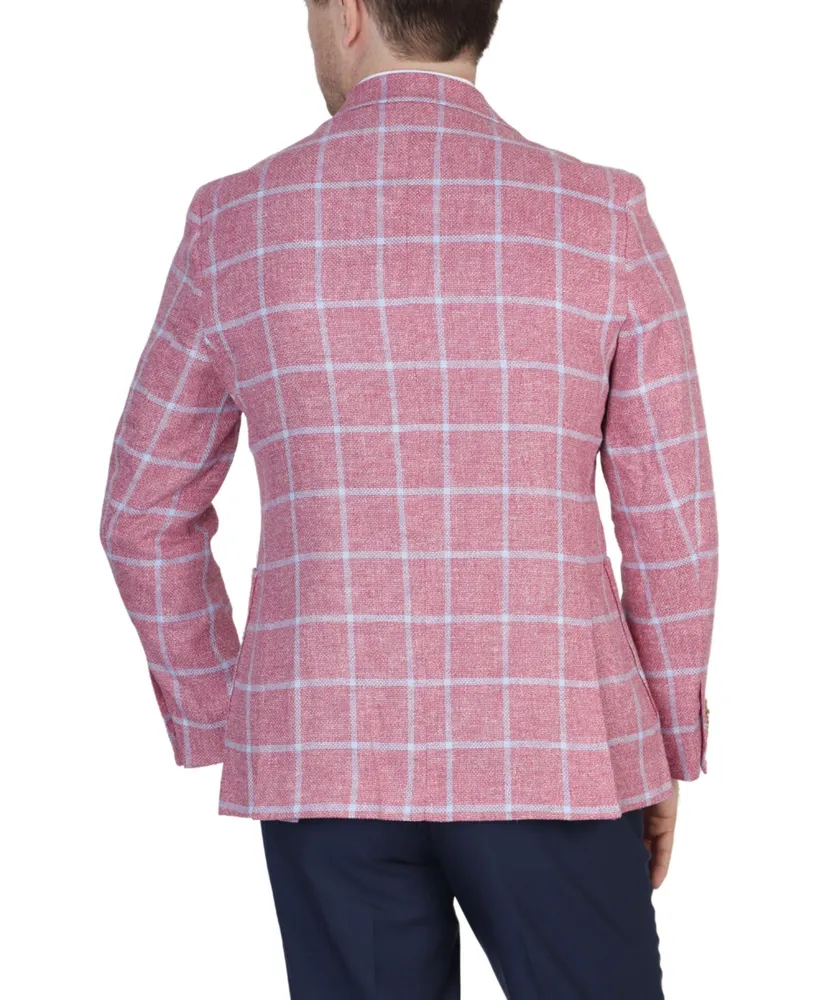 Yarn Dye Windowpane Sport coat Blazers