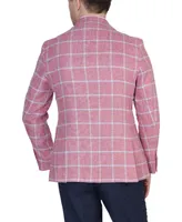 Yarn Dye Windowpane Sport coat Blazers