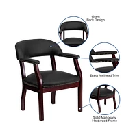 Conference Chair With Accent Nail Trim