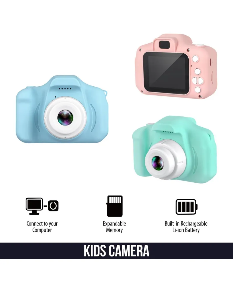 Dartwood 1080p Digital Camera for Kids with 2" Color Display Screen and Micro-sd Card Slot