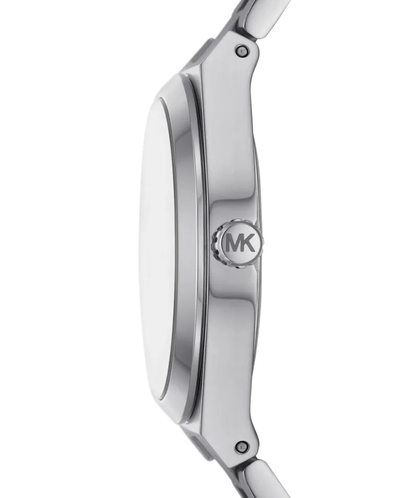 Michael Kors Women's Lennox Three-Hand Stainless Steel Watch 37mm - Silver