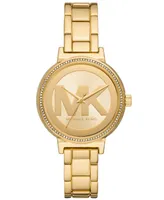 Michael Kors Women's Sofie Three-Hand -Tone Stainless Steel Watch 36mm