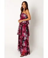 Women's Bloom Strapless Maxi Dress