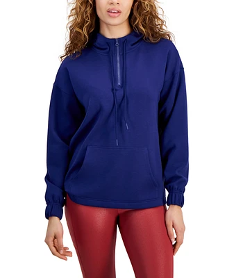 Id Ideology Women's 1/4-Zip Pullover Hoodie, Created for Macy's