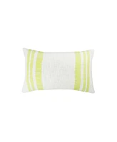 carol & frank Morgan Citron Woven Throw Pillow