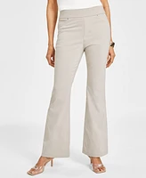 I.n.c. International Concepts Petite High-Rise Flare Pants, Created for Macy's