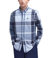 Barbour Men's Harris Tailored-Fit Tartan Long-Sleeve Shirt