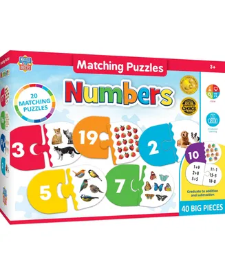 Masterpieces Numbers Educational Matching Kids and Family Puzzle Games