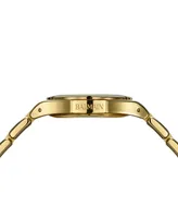 Balmain Women's Swiss Be Balmain Moonphase Diamond (1/20 ct. t.w.) Gold Pvd Stainless Steel Bracelet Watch 33mm