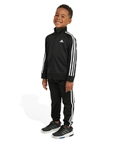 adidas Little Boys Tricot Jacket and Jogger Pants, 2-Piece Set