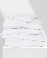 Luxury Down Comforter - Soft & Fluffy All-Season 650+ Fill Power, 46 Oz Fill Weight Natural Down Duvet Insert by California Design Den-Queen