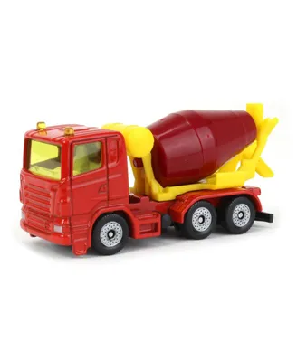 Red & Yellow Cement Mixer Metal Construction Toy by Siku