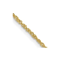 18k Yellow Gold 16" Singapore Chain Necklace