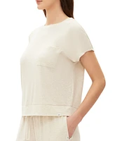 Gap GapBody Women's Ribbed Short-Sleeve Pajama Top