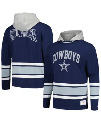 Men's Tommy Hilfiger Navy Dallas Cowboys Ivan Pullover Hoodie