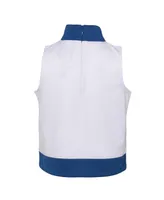 Big Girls White Indianapolis Colts Junior Camp Cheer Dress