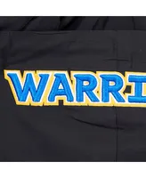 Men's Pro Standard Black Golden State Warriors Hybrid Full-Zip Hoodie