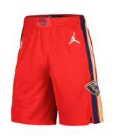 Men's Jordan Red New Orleans Pelicans Statement Edition Swingman Shorts