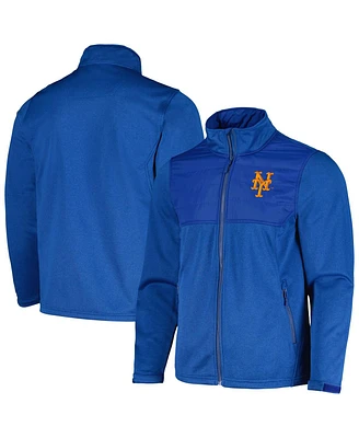 Men's Dunbrooke Heather Royal New York Mets Explorer Full-Zip Jacket