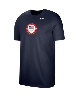 Men's Nike Navy Team Usa Uv Coach T-shirt
