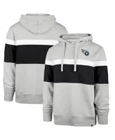 Men's '47 Brand Heather Gray Tennessee Titans Warren Pullover Hoodie