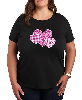 Air Waves Trendy Plus Valentine's Day Graphic T-shirt