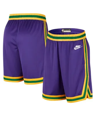 Men's Nike Purple Utah Jazz 2023/24 Classic Edition Hardwood Classics Performance Swingman Shorts