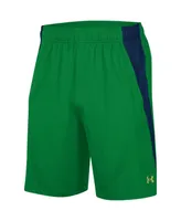 Men's Under Armour Green Notre Dame Fighting Irish Tech Vent Shorts