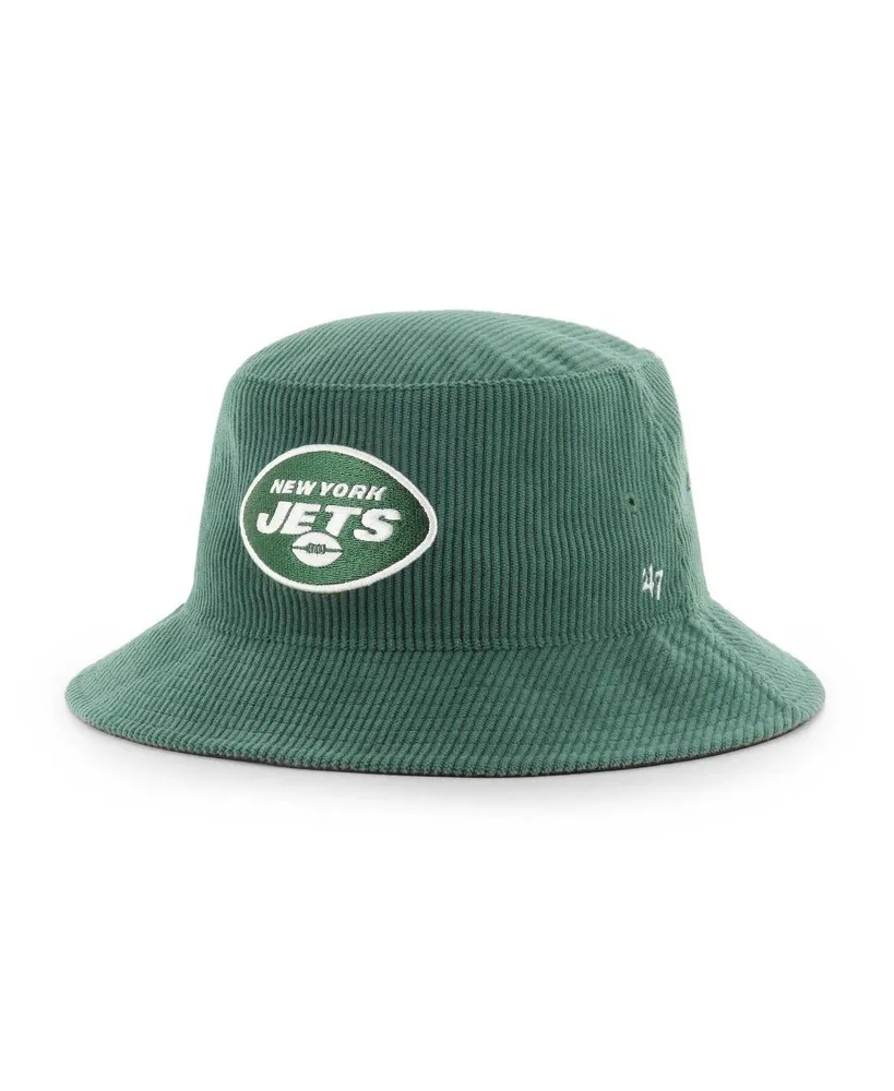 47 Brand Men's '47 Brand Green New York Jets Thick Cord Bucket Hat