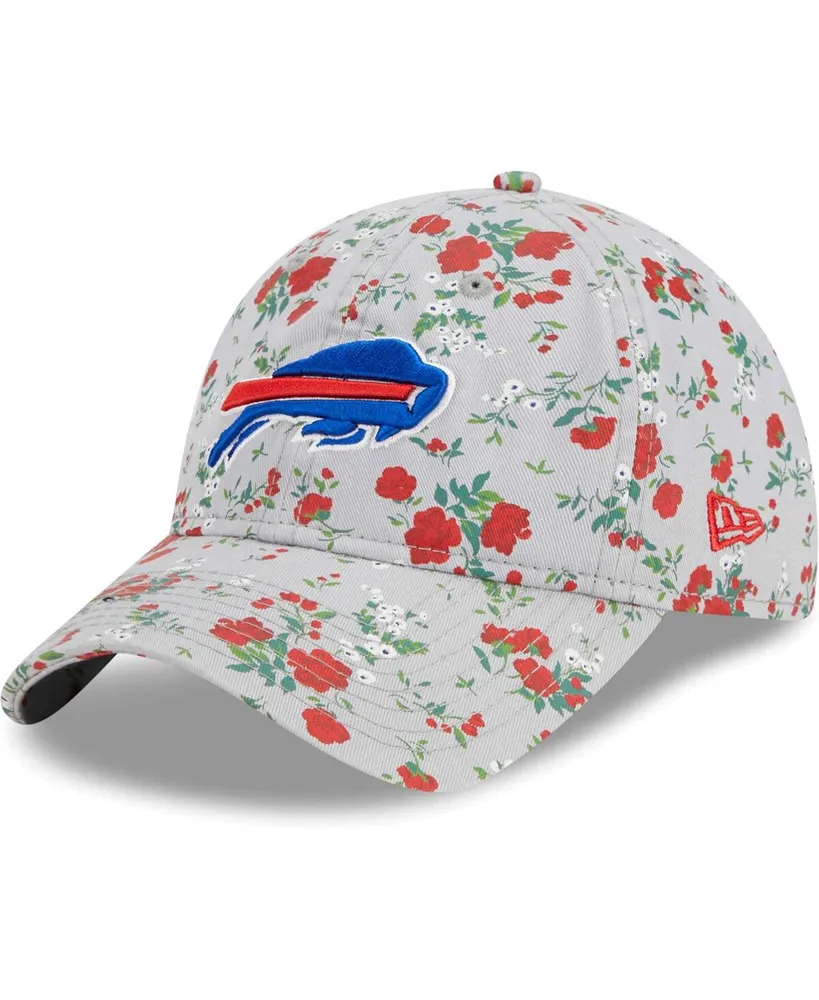 Women's New Era Gray Buffalo Bills Bouquet 9TWENTY Adjustable Hat